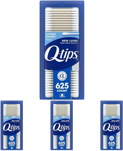 Miniatura 10 de Q Tips - Hisopo de algodón, tamaño 625 quilates, 625