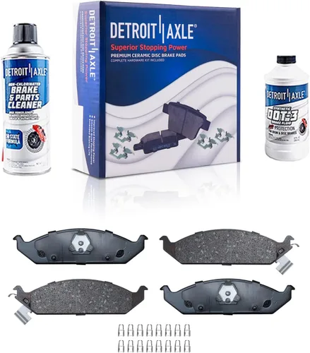 Miniatura 53 de Detroit Axle - Pinza de disco del lado del acompañante + pastillas de freno de cerámica de repuesto para Lexus HS250H Toyota RAV4 Prius V Scion xB