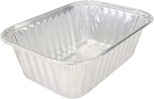 Miniatura 9 de KitchenDance - Mini molde desechable de aluminio con lunares sin tapa, molde rectangular antiadherente de 6 onzas, perfecto para regalos