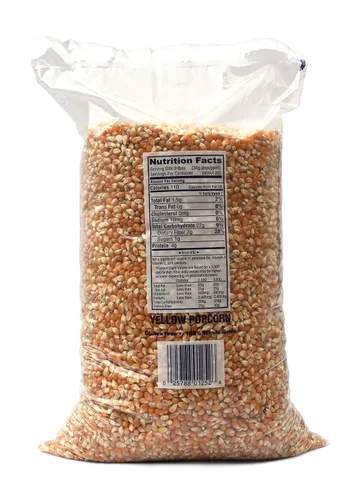 Miniatura 2 de Snappy Granos de palomitas de maíz amarillos para reventar, grano entero sin OMG, funciona en máquinas, máquinas de aire y estufas, bolsa a granel