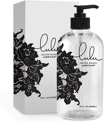 Miniatura 2 de Lulu - Lubricantes naturales a base de agua. Lubricante personal, lubricante líquido para hombres, mujeres y parejas, lubricantes (16 onzas)