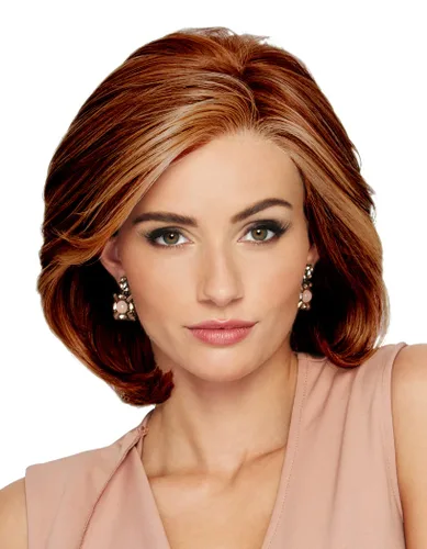 Miniatura 9 de Raquel Welch Upstage Peluca de página de longitud media por Hairuwear, Rl13/88 Golden Pecan