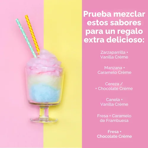 Miniatura 7 de Nostalgia - Máquina vintage PCM306PK para preparar caramelo sólido y de algodón sin azúcar, para encimera, incluye 2 conos reutilizables y cuchara