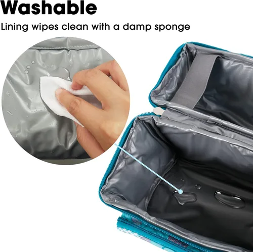 Miniatura 6 de J World Corey Bolsa de Almuerzo para Niños. Lonchera con Aislamiento para Niños y Niñas, Diente de León