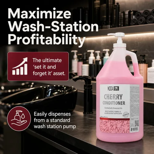 Miniatura 5 de MODA Cherry Bulk Salon Conditioner Premium Back-Bar & Amenity Treatment Salon-Grade Luxury at Commercial Scale A 'set it and forget it' Solución