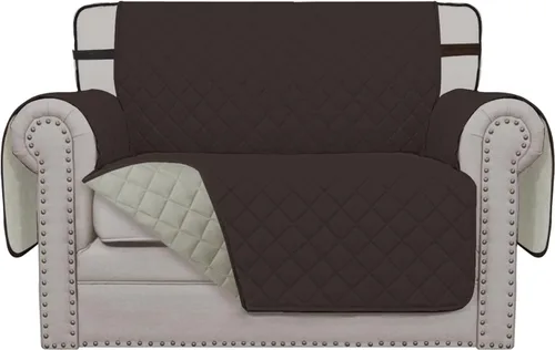 Miniatura 125 de Easy-Going - Funda para sofá, futón y sillón sin reposabrazos, reversible, resistente al agua, para mascotas y niños (azul oscuro/azul claro)