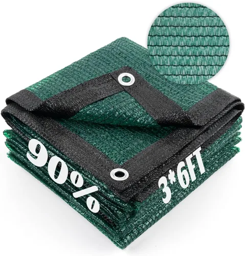 Miniatura 61 de Cool Area Lona de malla con ojales para cubierta de plantas, toldo de patio de 10 x 20 pies, para jardín, pérgola, invernadero, coche, granero, 55%
