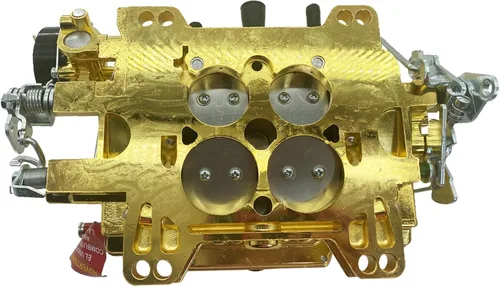 Miniatura 5 de 1403 Carburador de 4 barriles de repuesto para válvula de aire de orificio cuadrado de 500 CFM, carburador de estrangulador eléctrico, NO EGR