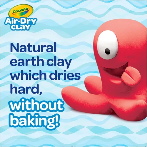 Miniatura 4 de Crayola - Arcilla de secado al aire (5 libras), suministros para maestros, arcilla de modelar natural blanca para niños, material para esculpir