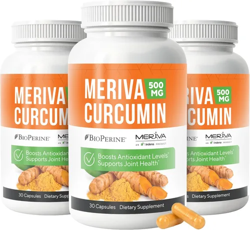 Miniatura 8 de NERVE RENEW Meriva Curcumina con Pimienta Negra y Bioperina - Suplemento antioxidante de refuerzo nervioso - 30 cápsulas