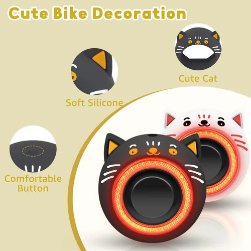 Miniatura 6 de NineLeaf Bicycle Tail Light Rechargeable,Bike Tail Light with Alarm and Remote,Bike Alarms for Ebikes,IP65,113dB Alarms, Level 7 Sensitivity, Auto