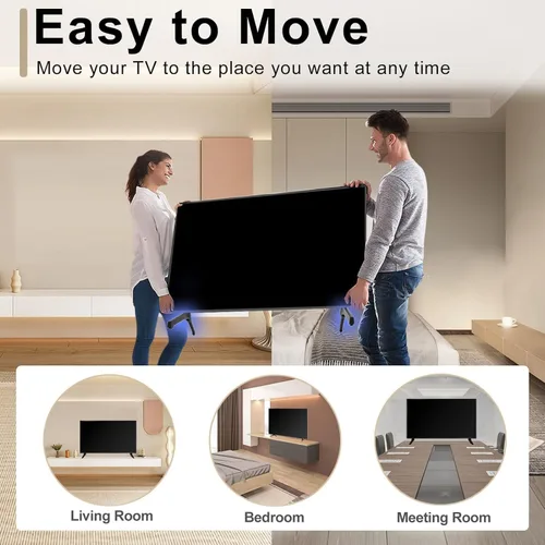 Miniatura 8 de Soporte base de TV para Samsung TV Patas de repuesto solo para UN50TU7000FXZA UN55TU7000FXZA UN58TU7000FXZA UN50TU7000 UN55TU7000FXZA UN50TU7000FXZA