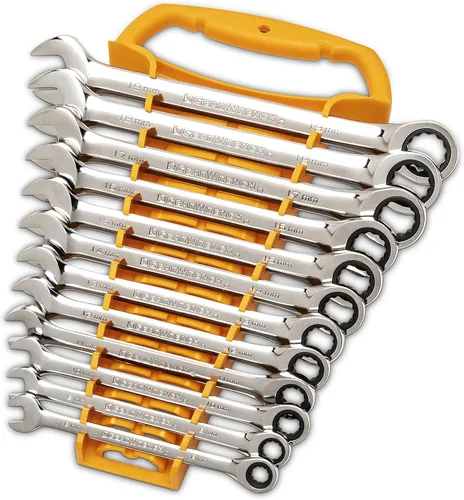 Miniatura 8 de GEARWRENCH Juego de llaves de trinquete combinadas de 25 piezas, SAE/MM - 86700