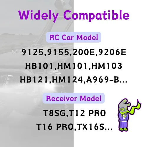 Miniatura 4 de 2S 7.4V 3400mAh con enchufe en T estilo Dean, capacidad recargable, baterías RC aptas para la mayoría de coches y camiones RC escala 1/10, 1/12