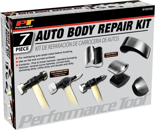 Miniatura 6 de Performance Tool W1007DB kit de reparación de carrocería, 7 unidades.