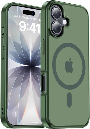 Miniatura 54 de Funda para iPhone 17 Pro Max con protector de lente de cámara [protección de grado militar de 10 pies] compatible con MagSafe a prueba de golpes
