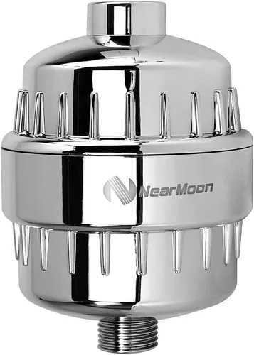 NearMoon Filtro de ducha de 15 etapas de alto rendimiento, suavizante de cabezal de ducha filtrado para agua dura, reduce la picazón en la piel