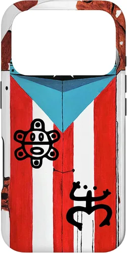 Miniatura 30 de Funda con diseño de bandera de Puerto Rico Coqui Sun Taíno, Boricua Pride Cover Case para iPhone 17
