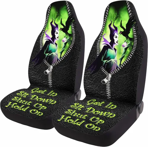 Miniatura 86 de GENANY Horror Nightmare Skellington - 2 fundas de asiento delantero para automóvil, camión, SUV, regalos de Navidad, funda de asiento de cubo