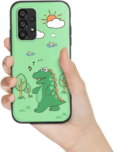 Miniatura 25 de Funda para Galaxy A51 5G (no compatible con la versión A51 4G) con correa de cordón, para niñas y mujeres, diseño lindo de anime, funda de silicona