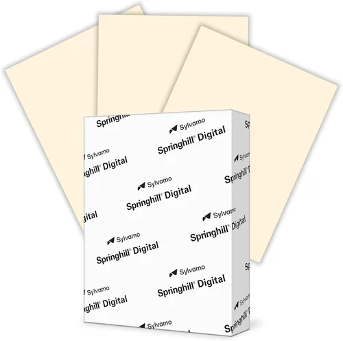 Miniatura 10 de Papel de cartulina Springhill de color azul Crema