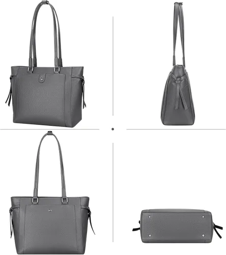 Miniatura 4 de Over Earth Bolso de hombro de cuero PU para mujer, bolso de trabajo casual