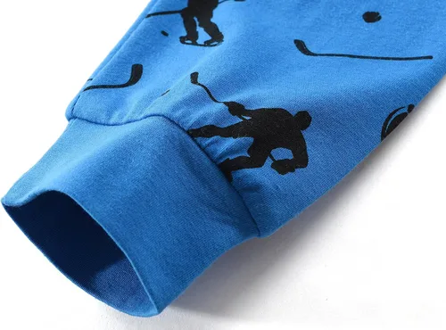 Miniatura 41 de Little Hand Pijamas para niños pequeños, Monster Truck 100% algodón, dinosaurio para niños, 2 piezas, ropa de dormir, conjuntos de ropa de dormir