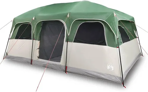 Miniatura 2 de Family Tent Cabin 10-Person Green Waterproof,Sporting Goods,Outdoor Recreation,Camping & Hiking,Tents,94539