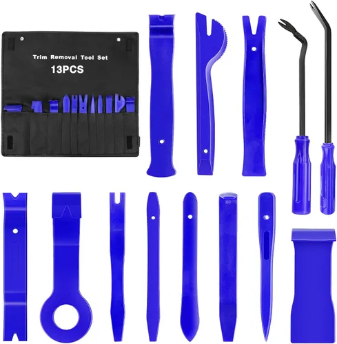 Miniatura 11 de GOOACC Kit de 5 piezas de herramientas de extracción de molduras de nylon para automóviles, kit de herramientas de extracción sin rayar para panel