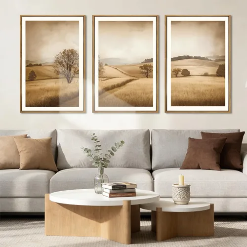Miniatura 13 de BINCUE Lienzo de plantas botánicas neutrales, 6 piezas, arte de pared rústico, pinturas de pared de granja, impresiones botánicas de plantas