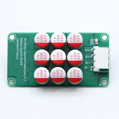 Miniatura 4 de Batería 5A 3S 12V 12.6V Ecualizador activo BMS Balancer LFP Lifepo4 Litio Lipo Li-ion Batería de transferencia de energía Módulo de ecualización