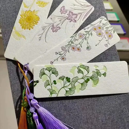 Miniatura 7 de 120 hojas de papel de acuarela, 1.9 x 5.9 pulgadas, 140 lb/300 GSM, papel de acuarela de prensa en frío, papel de acuarela a granel para artistas