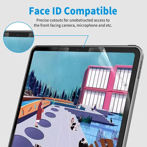 Miniatura 7 de Paperlike - Protector de pantalla para iPad Pro 12.9, poliéster mate, para dibujar, sin reflejos y textura de papel, compatible con Apple Pencil