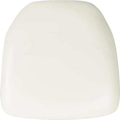 Miniatura 6 de Flash Furniture Cojín para silla Chiavari de vinilo negro duro