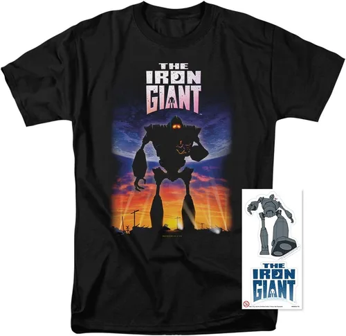 Miniatura 2 de El cartel gigante de hierro camiseta & pegatinas