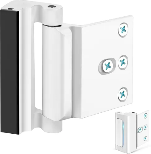 Miniatura 8 de Cerradura de refuerzo de puerta de seguridad para el hogar, cerradura de puerta de alta seguridad a prueba de niños, cerraduras de puerta delantera