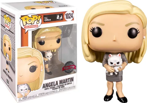 Miniatura 2 de Funko Pop! The Office Angela con Sprinkles Cat Exclusivo