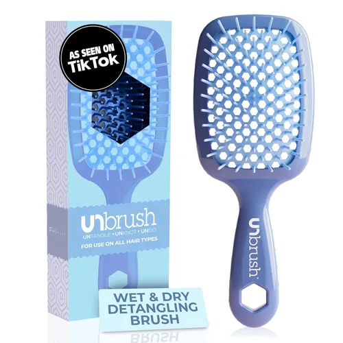 Miniatura 33 de FHI Heat UNbrush - Cepillo desenredante para cepillar sin dolor en cabello húmedo o seco — Cerdas antiestáticas DuoFlex duraderas, mango ligero