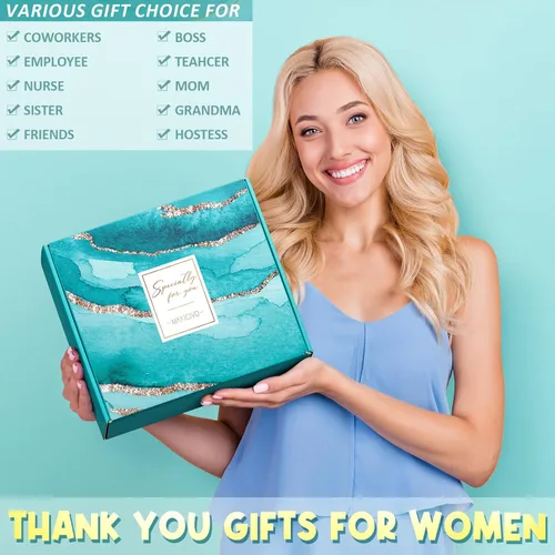 Miniatura 5 de Regalos de agradecimiento para mujeres, regalos de reconocimiento para empleados para compañeros de trabajo, regalo de oficina, despedida navideña