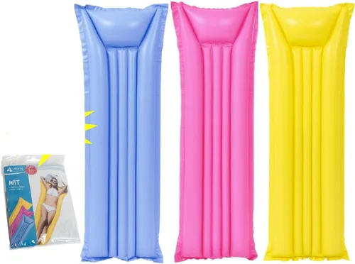 GLOBO Air Mat 3 72.0 x 27.2 in Pulseras y Flotadores Natación y Waterpolo Unisex Niños, Multicolor, Talla única