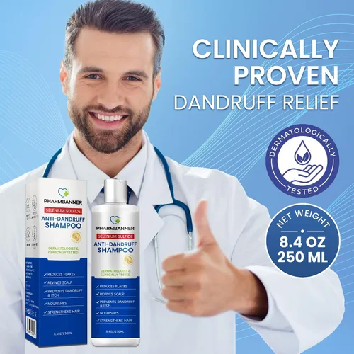 Miniatura 3 de PHARMBANNER Champú para el cuidado del cuero cabelludo – Fórmula de renovación del cuero cabelludo para cuero cabelludo escamoso, picazón y grasa