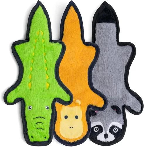 Miniatura 12 de SHARLOVY Juguetes chirriantes para perros pequeños, juguete de peluche para cachorros, lindo juguete masticable para cachorros para la dentición