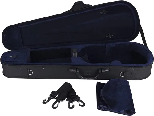 Miniatura 3 de Estuche básico, profesional, rígido, liviano, con forma triangular, para violín, de la marca ADM , Talla full
