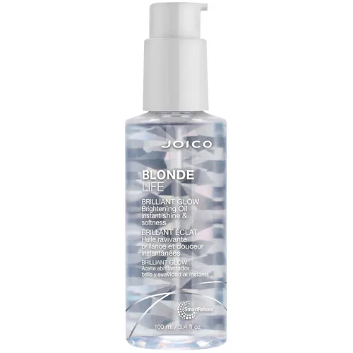 Joico Blonde Life Brilliant Glow Brightening Oil | For Blonde Hair | Tame Frizz | Boost Shine & Brilliance | Add Softness & Smoothness | With Monoi
