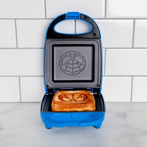 Miniatura 6 de Uncanny Brands Marvel Spider-Man Fabricante de Sándwiches Individual - Aparato de Cocina Marvel