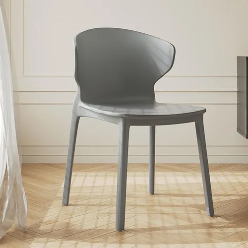 Miniatura 11 de Kitchen Dining Chairs Stackable,Plastic Chairs,Kitchen Chair, Stackable Patio Chair for Indoor, Outdoor, Restaurant, Cafe,Bistro,Assembly Free Black