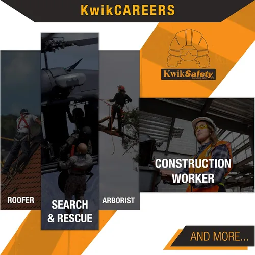 Miniatura 8 de KwikSafety - Fall Protection Safety Harness - Construction & Roofing Fall Arrest Safety Harnesses - ANSI OSHA Compliant Estándar