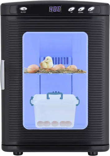 Incubadora de reptiles de 25 litros para incubar huevos - Incubadora portátil de laboratorio científico, temperatura controlada 50.0 °F-140.0 °F