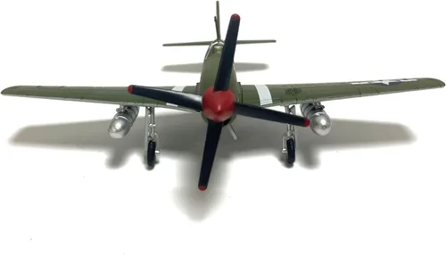 Miniatura 8 de Modelo de avión fundido a troquel P-51 Mustang 1/72 de América del Norte