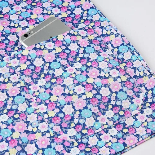 Miniatura 4 de Uniforme de enfermería de manga corta para mujer, uniforme de enfermería, uniforme de trabajo, blusa de algodón, uniforme de enfermería